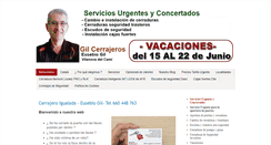 Desktop Screenshot of gilcerrajeros.net